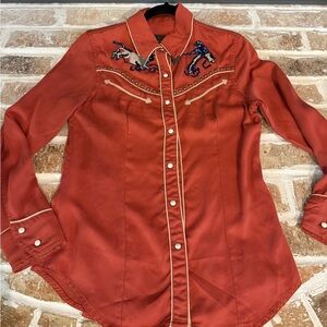Double D Ranch Bull By The Horns Blouse